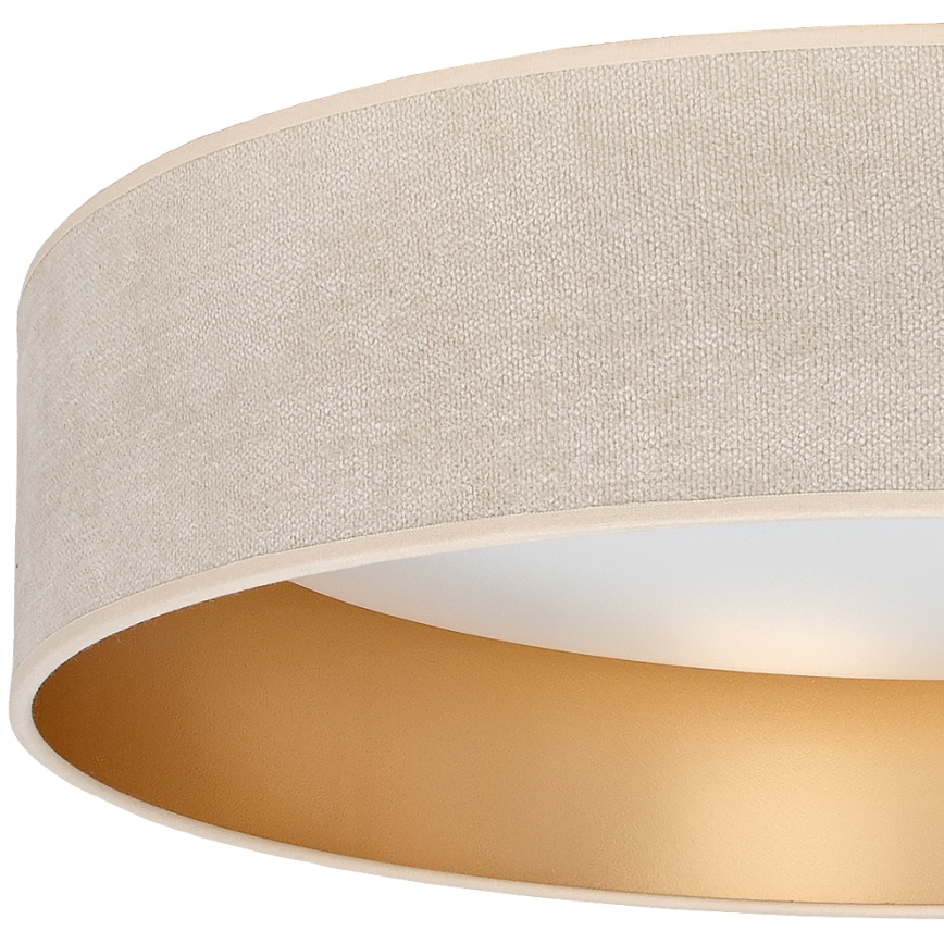 Brilagi - LED-Deckenleuchte VELVET VARI LED/24W/230V 3000/4000/6500K Ø 45 cm creme/gold
