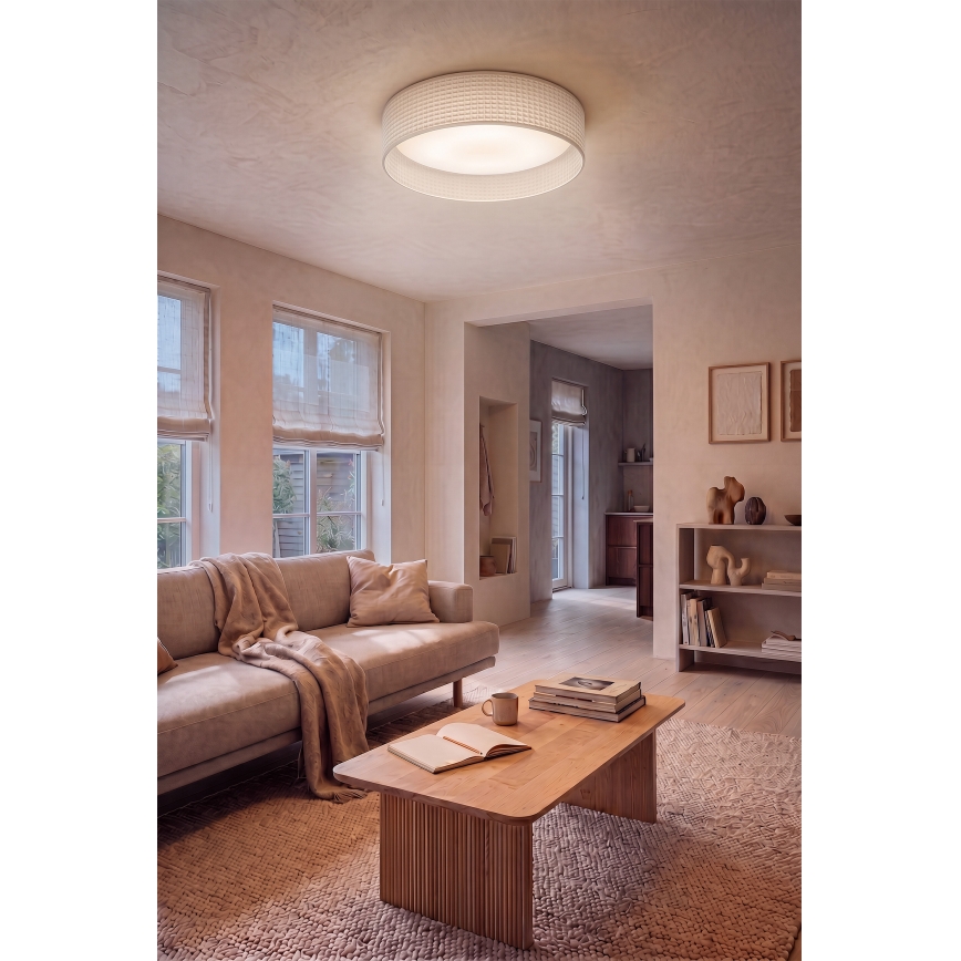 Brilagi - LED-Deckenleuchte VELVET VARI LED/24W/230V 3000/4000/6500K Ø 45 cm cremefarben