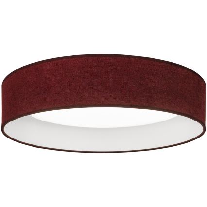 BRILAGI - LED-Deckenleuchte VELVET VARI LED, 24 W, 230 V, 3000/4000/6500 K, Ø 45 cm, weinrot
