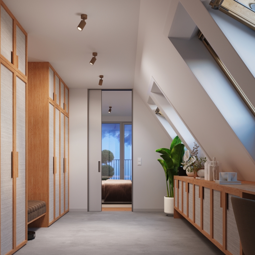 Brilagi - LED-Deckenspot CRESTO 1xGU10/10W/230V braun