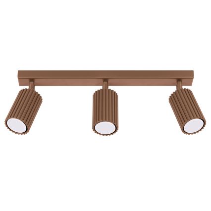 Brilagi - LED-Deckenspot CRESTO 3xGU10/10W/230V braun