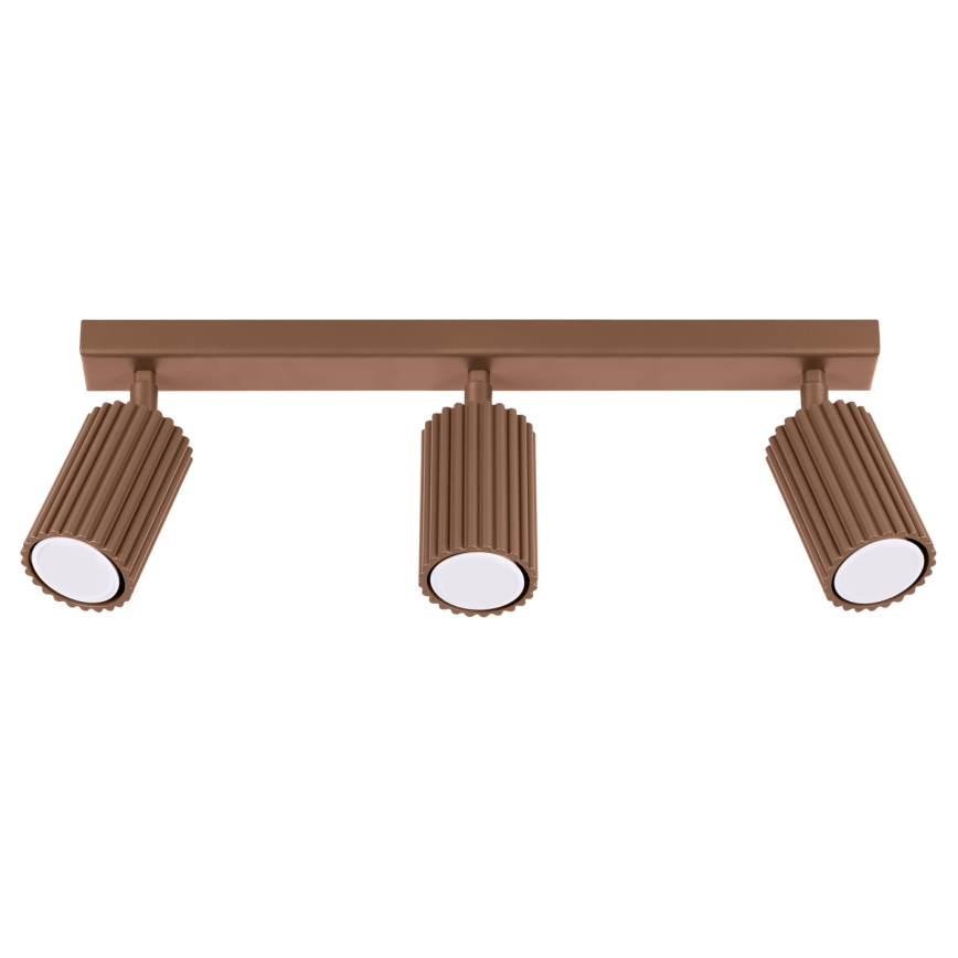 Brilagi - LED-Deckenspot CRESTO 3xGU10/10W/230V braun