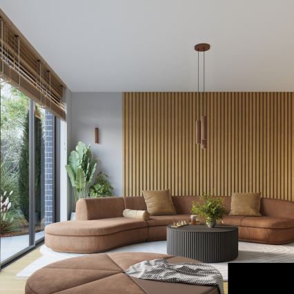 Brilagi - LED-Deckenspot CRESTO 3xGU10/10W/230V braun