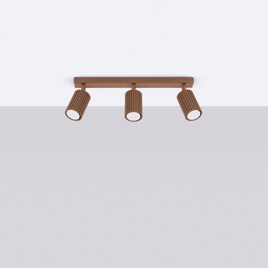 Brilagi - LED-Deckenspot CRESTO 3xGU10/10W/230V braun