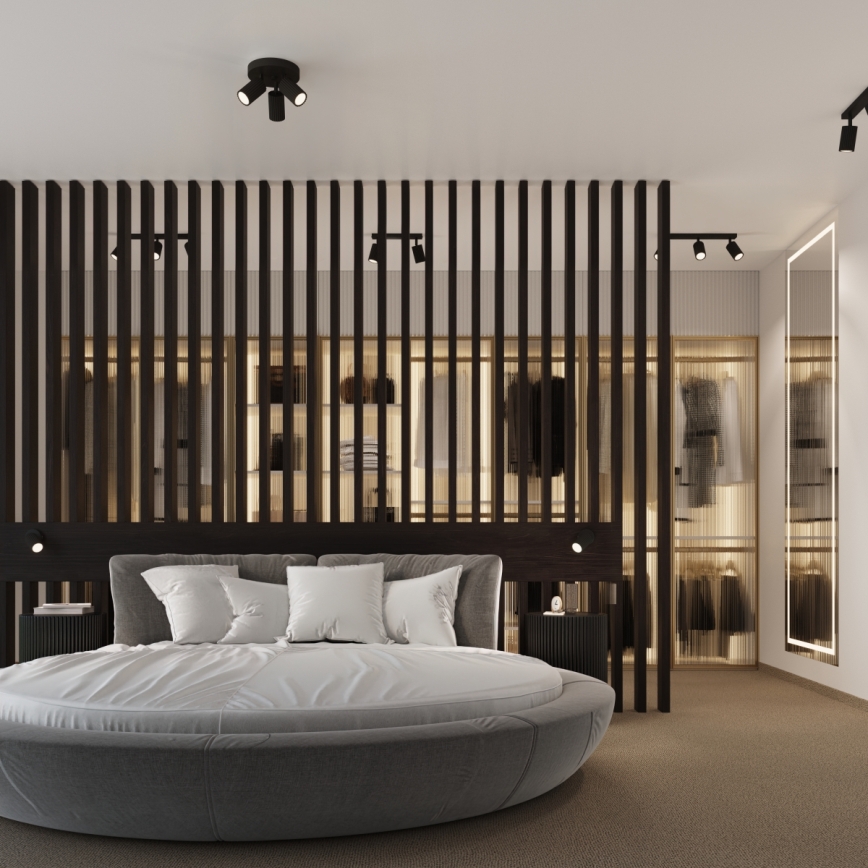 Brilagi - LED-Deckenspot CRESTO 3xGU10/10W/230V schwarz