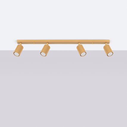 Brilagi - LED-Deckenspot CRESTO 4xGU10/10W/230V goldfarben