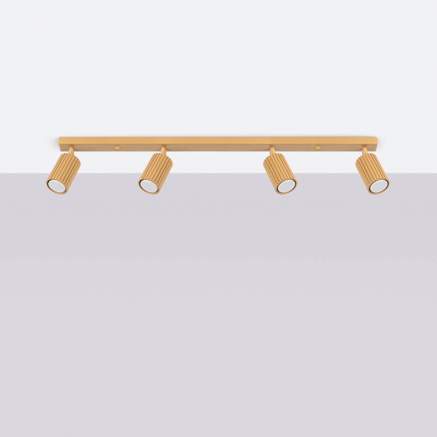 Brilagi - LED-Deckenspot CRESTO 4xGU10/10W/230V goldfarben