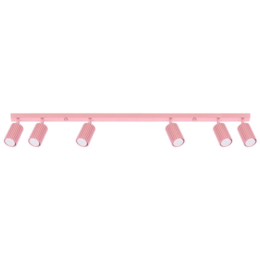 Brilagi - LED-Deckenspot CRESTO 6xGU10/10W/230V rosa