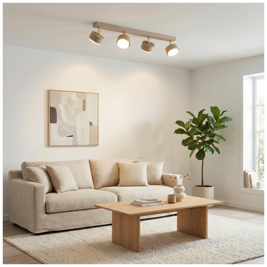 Brilagi - LED-Deckenspot MONO 4xGX53/30W/230V beige