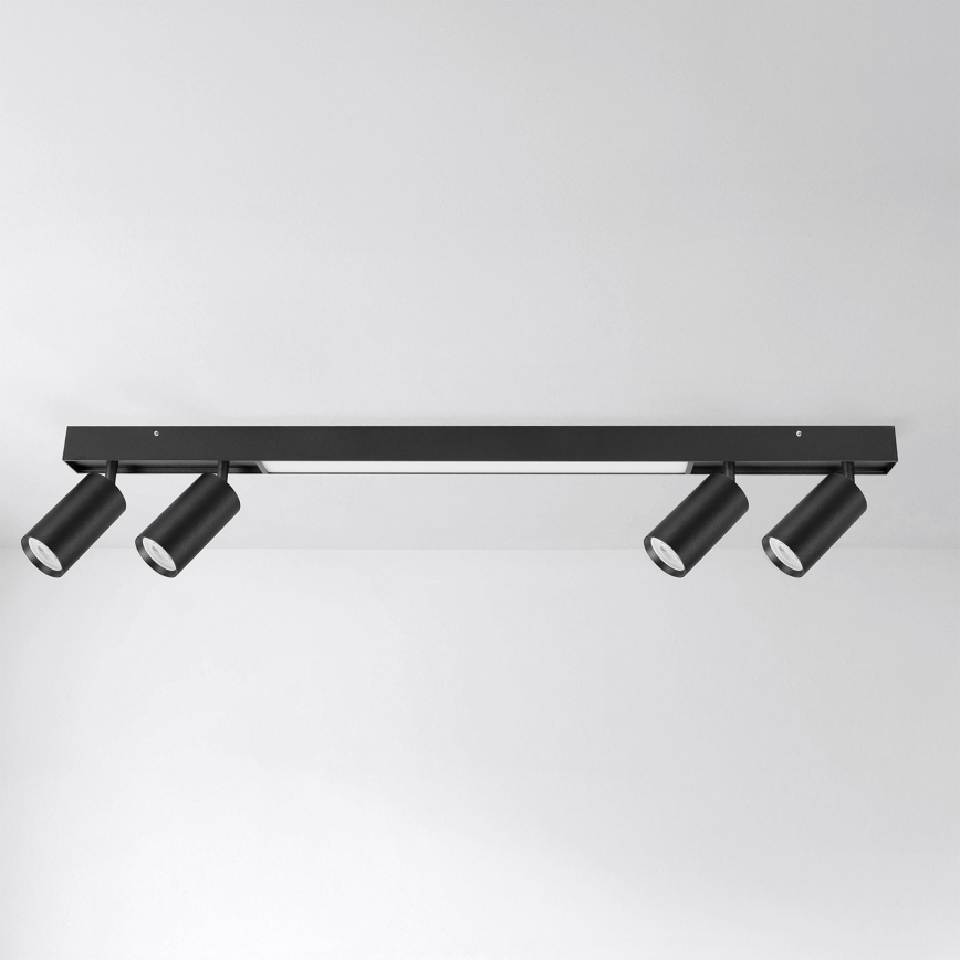 Brilagi - LED-Deckenspot SELE 4xGU10/30W/230V + LED/25W schwarz
