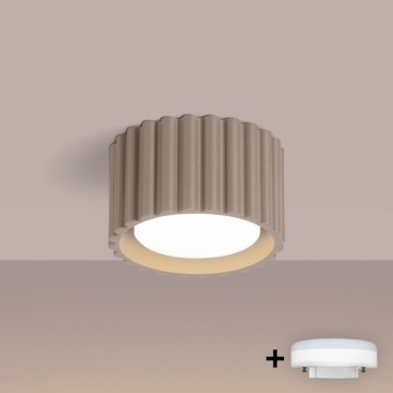 Brilagi - LED-Deckenspot SFERA 1xGX53/30W/230V Ø 10 cm taupe