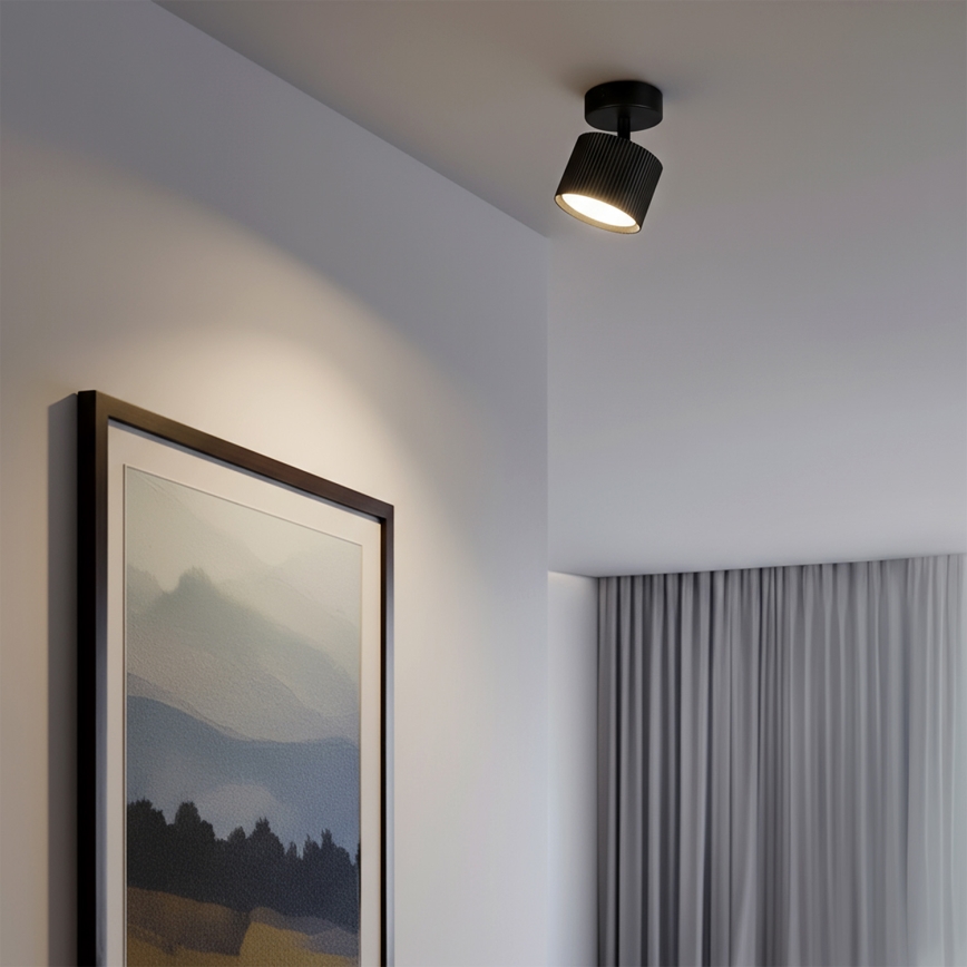 Brilagi - LED Deckenspot STRIPY 1xGX53/15W/230V schwarz