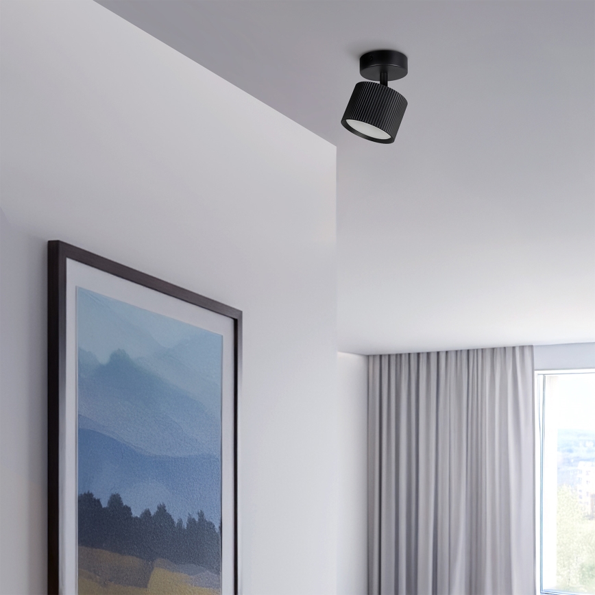 Brilagi - LED Deckenspot STRIPY 1xGX53/15W/230V schwarz