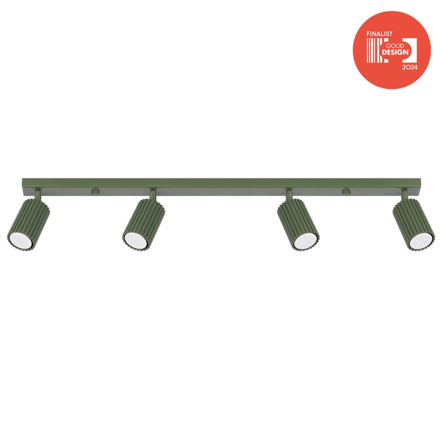 Brilagi - LED Deckenstrahler CRESTO 4xGU10/10W/230V grün