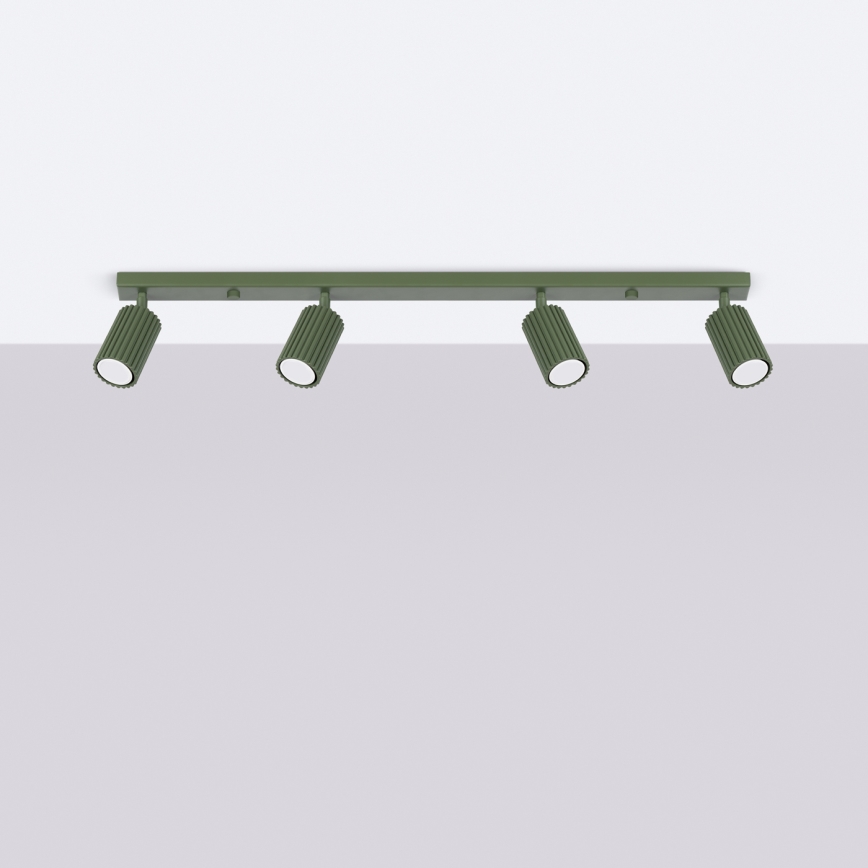 Brilagi - LED Deckenstrahler CRESTO 4xGU10/10W/230V grün