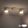 Brilagi - LED-Deckenstrahler MONO 2xGX53/13W/230V beige