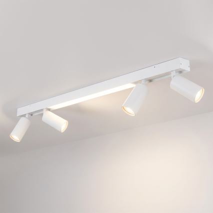 Brilagi - LED-Deckenstrahler SELE 4xGU10/30W/230V + LED/25W weiß