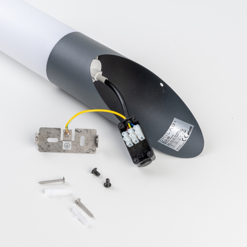 BRILAGI - LED-dimmbare Außen-Wandleuchte ELIA 1xE27/6W/230V 2700-6500K IP44 Wi-Fi Anthrazit
