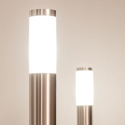 BRILAGI - LED-Außenleuchte ELIA, dimmbar, 1xE27/6W/230V, 2700-6500K, IP44, Wi-Fi, 50 cm, mattchrom