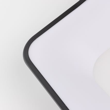 Brilagi - LED-dimmbare Deckenleuchte FALCON II LED/80W/230V 3000-6500K 40x40 cm schwarz + Fernbedienung