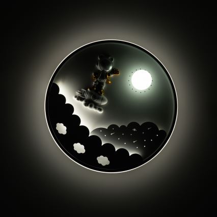 Brilagi - dimmbare LED-Kinderzimmer-Deckenleuchte ASTRO LED/68W/230V 3000–6000K Ø 49 cm + Fernbedienung