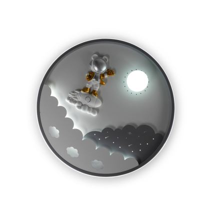 Brilagi - dimmbare LED-Kinderzimmer-Deckenleuchte ASTRO LED/68W/230V 3000–6000K Ø 49 cm + Fernbedienung