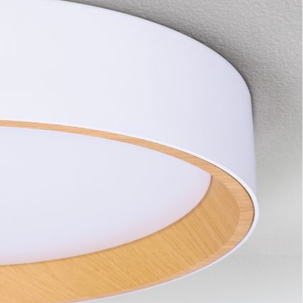 Brilagi - dimmbare LED-Deckenleuchte LARIOS LED/72W/230V 3000-6500K weiß Ø 59 cm + Fernbedienung