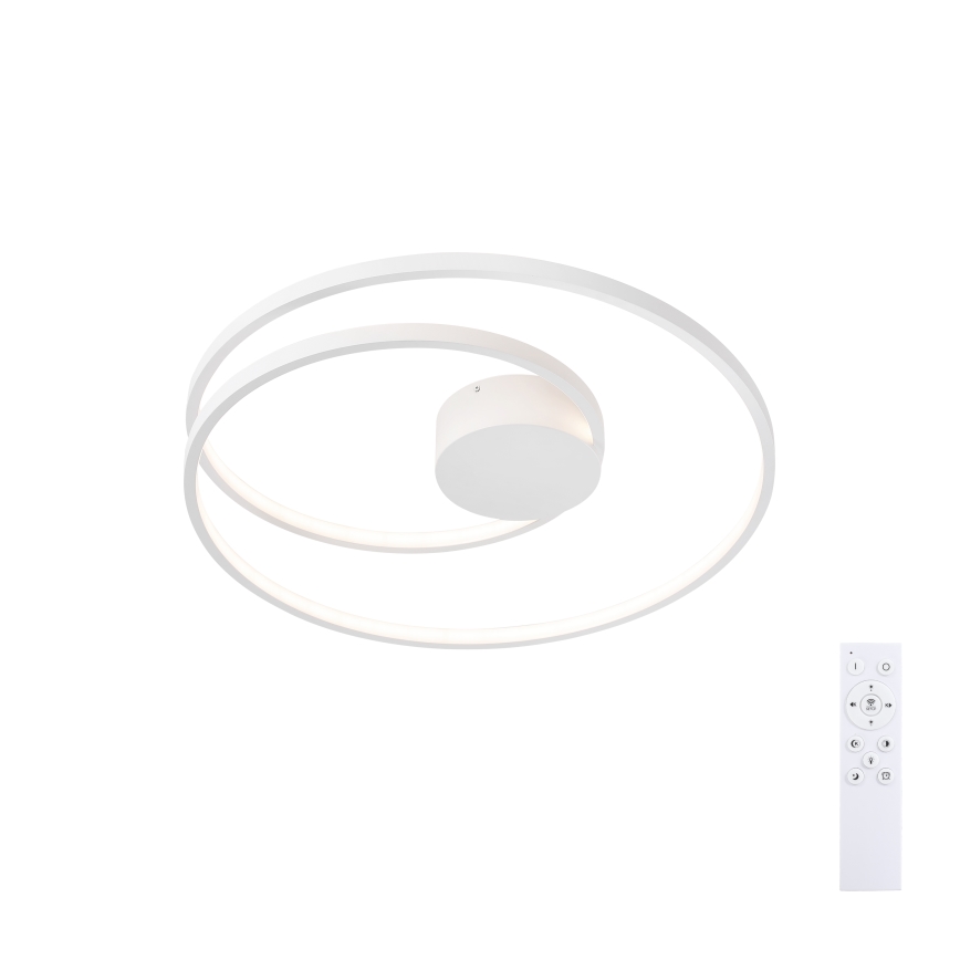 Brilagi - LED-dimmbare Deckenleuchte TWISTER LED/48W/230V 3000-6000K Ø 50 cm weiß + Fernbedienung