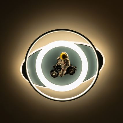 Brilagi - Dimmbare LED-Kinder-Deckenleuchte ASTRO LED/68W/230V 3000-6000K + Fernbedienung