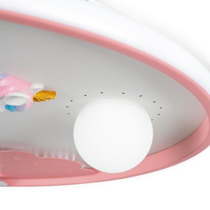 Brilagi - Dimmbare LED-Kinder-Deckenleuchte UNICORN LED/68W/230V 3000-6000K Ø 49 cm + Fernbedienung