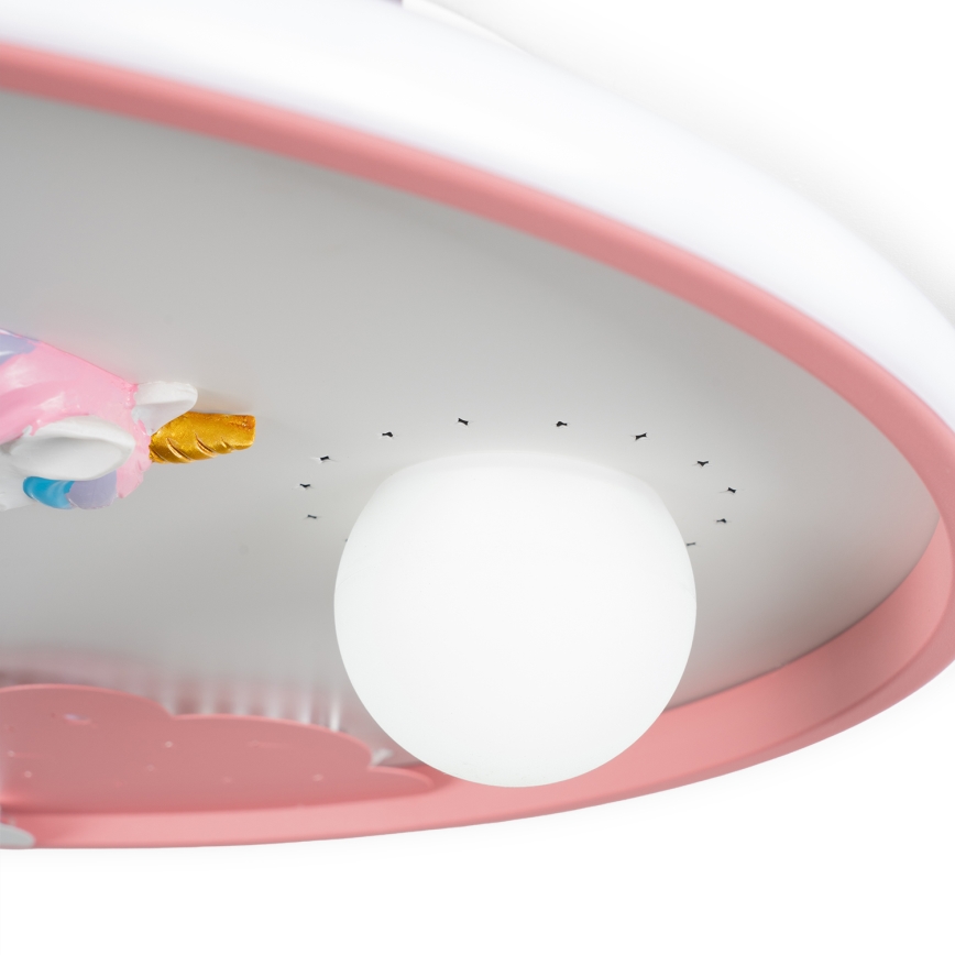 Brilagi - Dimmbare LED-Kinder-Deckenleuchte UNICORN LED/68W/230V 3000-6000K Ø 49 cm + Fernbedienung