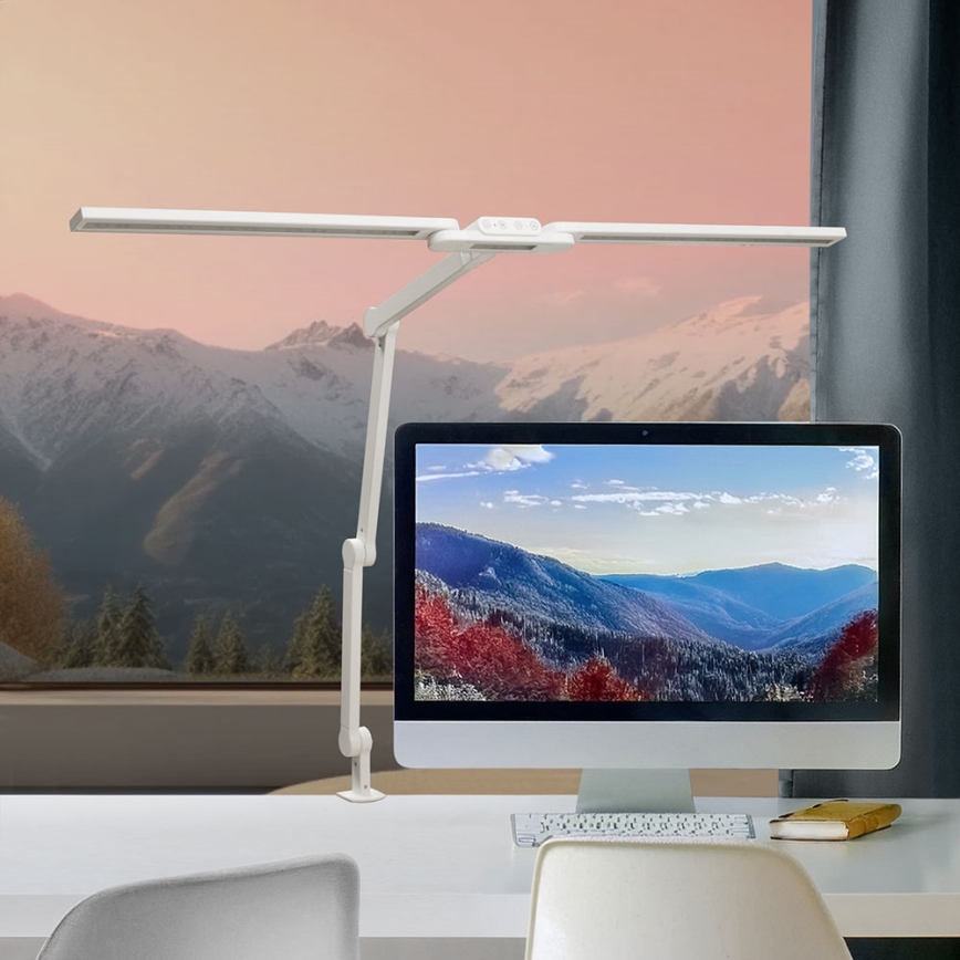 Brilagi - LED Dimmbar Touch flexible Tischleuchte VARIO LED/24W/230V 3000-6500K CRI 92 weiß