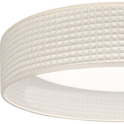 BRILAGI - LED-dimmbare Deckenleuchte VELVET SMARTIX LED/24W/230V 3000-6000K Ø 45 cm cremefarben Wi-Fi Tuya Beacon + Fernbedienung