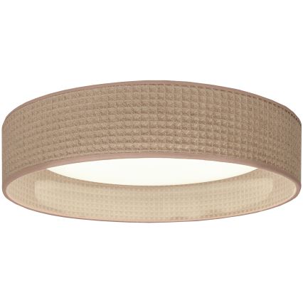 Brilagi - LED dimmbare Deckenleuchte VELVET SMARTIX LED/36W/230V 3000-6000K Ø 55 cm beige Wi-Fi Tuya Beacon + Fernbedienung