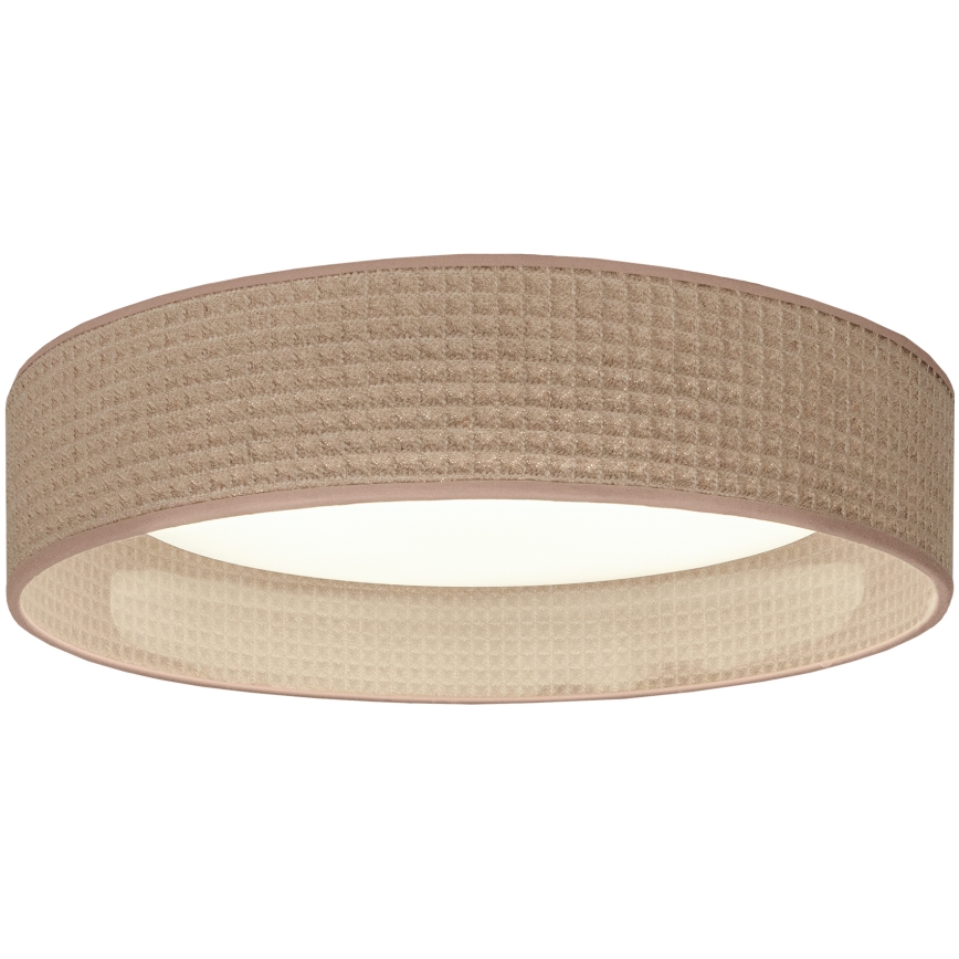 Brilagi - LED dimmbare Deckenleuchte VELVET SMARTIX LED/36W/230V 3000-6000K Ø 55 cm beige Wi-Fi Tuya Beacon + Fernbedienung