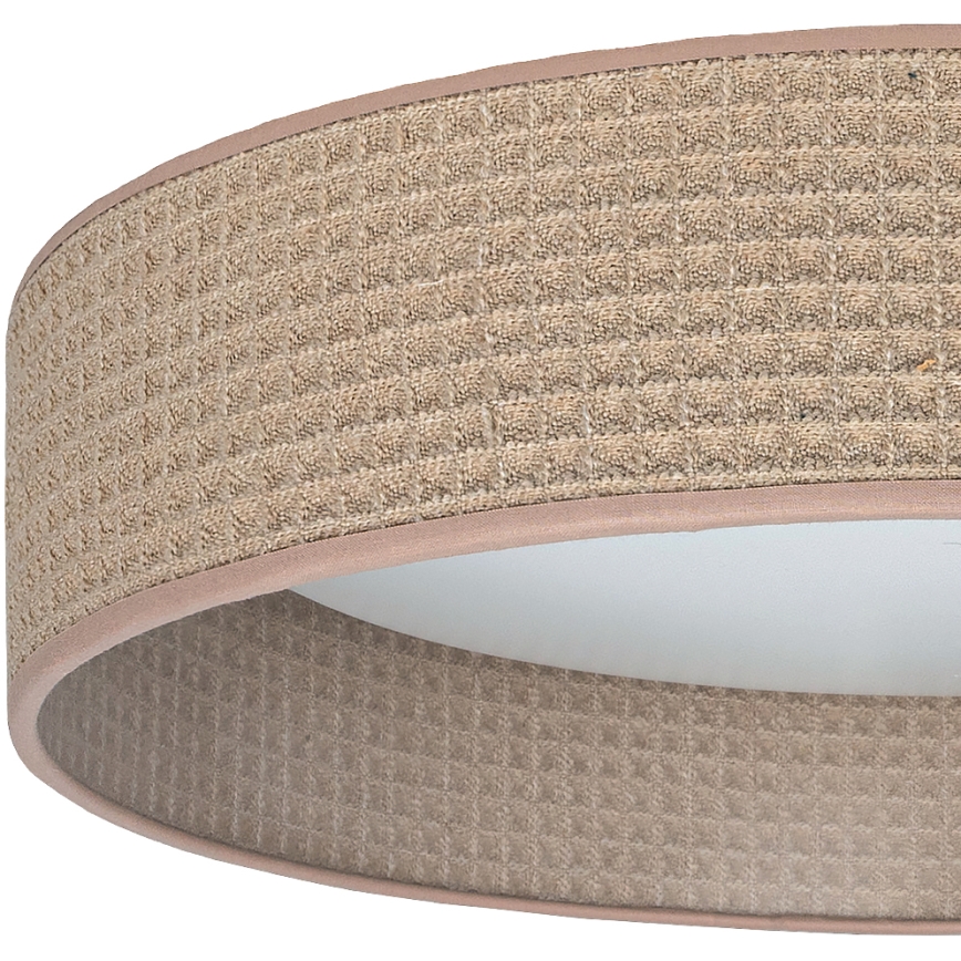 Brilagi - LED dimmbare Deckenleuchte VELVET SMARTIX LED/36W/230V 3000-6000K Ø 55 cm beige Wi-Fi Tuya Beacon + Fernbedienung