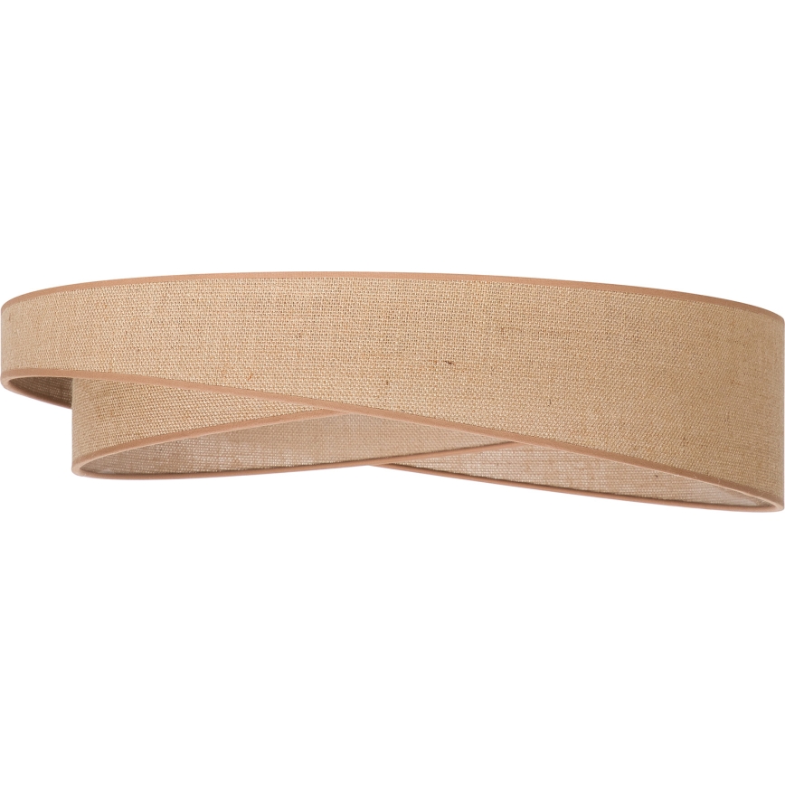 BRILAGI - LED-dimmbare Deckenleuchte VELVET TWIST LED/36W/230V 3000-6000K Ø 65 cm Wi-Fi Tuya Beacon beige + Fernbedienung
