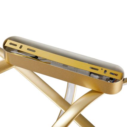 Brilagi - LED-dimmbare Deckenleuchte TWISTER LED/60W/230V 3000-6000K goldfarben + Fernbedienung