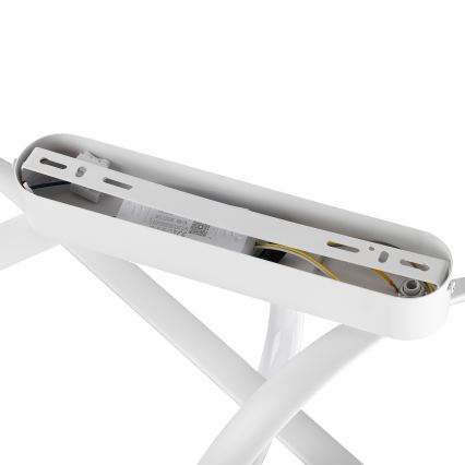 Brilagi - LED dimmbare Aufputz-Deckenleuchte TWISTER LED/60W/230V 3000-6000K weiß + Fernbedienung