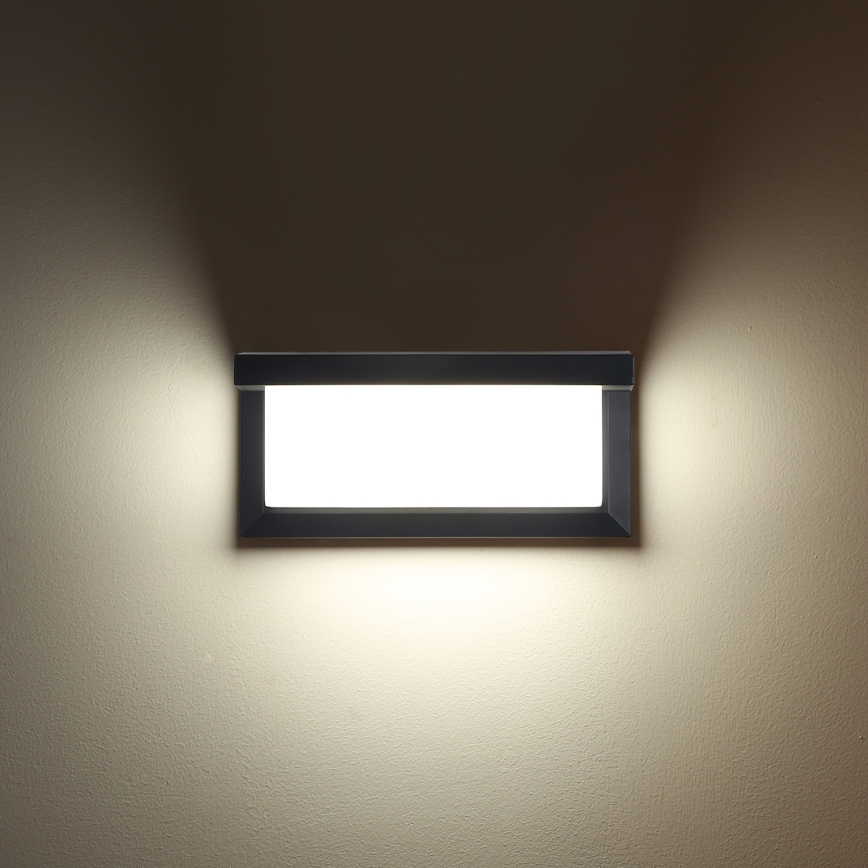 Brilagi - Dimmbare LED-Außenwandleuchte BRICKY 1xE27/6W/230V 2700-6500K IP54 anthrazit