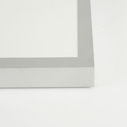 Brilagi - LED-dimmbare Badezimmer-Deckenleuchte FRAME SMART LED/50W/230V 120x30 cm 3000-6000K IP44 silber + Fernbedienung