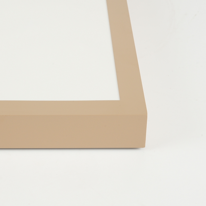 Brilagi - LED-dimmbare Badezimmer-Deckenleuchte FRAME SMART LED/50W/230V 120x30 cm 3000-6000K IP44 beige + Fernbedienung