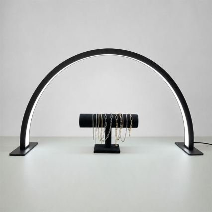 BRILAGI - LED dimmbare bogenförmige Modellbau-Tischlampe RADIO LED/30W/24/230V 3000/4000/6500K schwarz