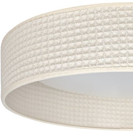 BRILAGI - dimmbare LED-Deckenleuchte VELVET SMARTIX STARS LED/24W/230V 3000-6000K Ø 45 cm creme Wi‑Fi Tuya Beacon + Fernbedienung