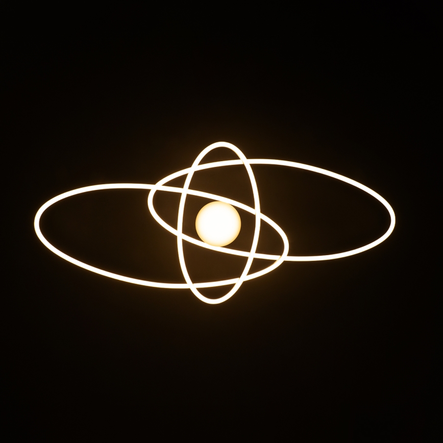 BRILAGI - LED dimmbare Deckenleuchte APOLLO LED/58W/230V 3000-6500K 43,2x101,2 cm mattchrom + Fernbedienung