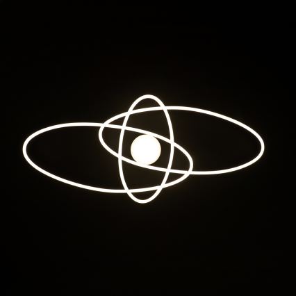 BRILAGI - LED dimmbare Deckenleuchte APOLLO LED/58W/230V 3000-6500K 43,2x101,2 cm mattchrom + Fernbedienung