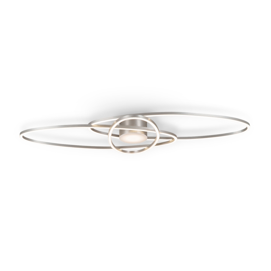 BRILAGI - LED dimmbare Deckenleuchte APOLLO LED/58W/230V 3000-6500K 43,2x101,2 cm mattchrom + Fernbedienung