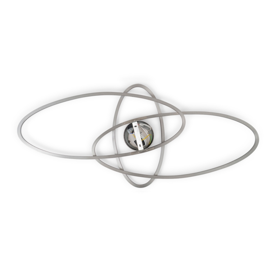 BRILAGI - LED dimmbare Deckenleuchte APOLLO LED/58W/230V 3000-6500K 43,2x101,2 cm mattchrom + Fernbedienung