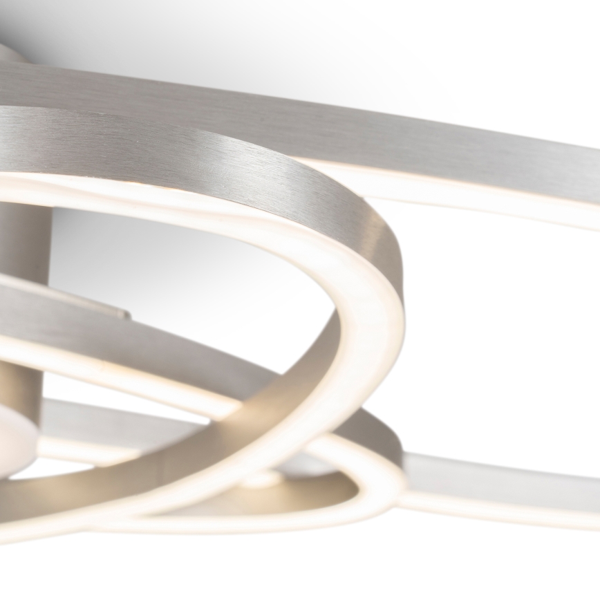 BRILAGI - LED dimmbare Deckenleuchte APOLLO LED/58W/230V 3000-6500K 43,2x101,2 cm mattchrom + Fernbedienung
