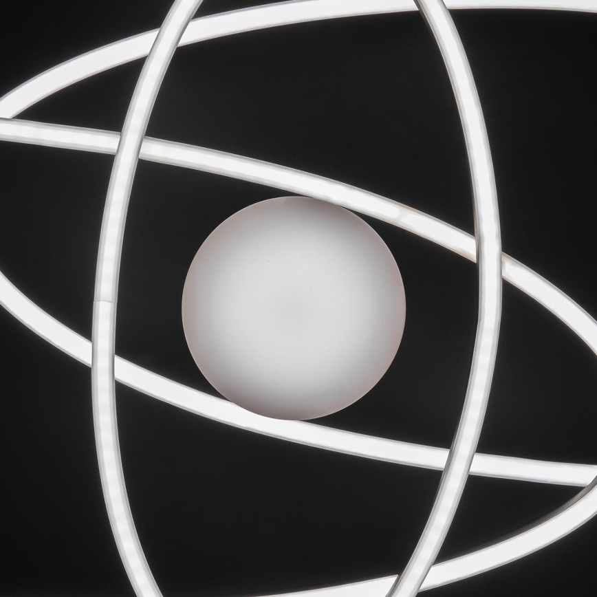 BRILAGI - LED dimmbare Deckenleuchte APOLLO LED/58W/230V 3000-6500K 43,2x101,2 cm mattchrom + Fernbedienung